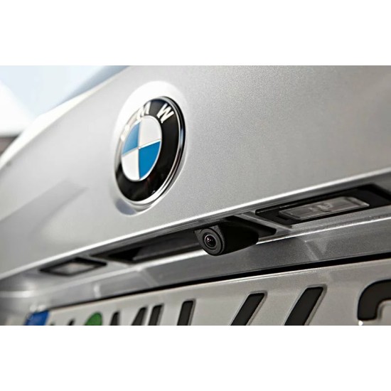 BMW tailgate trunk handle back camera