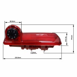 Opel Vivaro Vauxhall Vivaro Renault Trafic 2014 brake light back camera