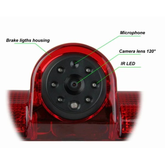 Ford Transit brake light back camera 2014-2017