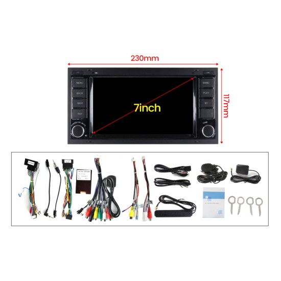 Volkswagen Multivan (T5) 2004-2009 Android 11 Head Unit Volkswagen Multivan (T5) 2004-2009 Android 11 Head Unit