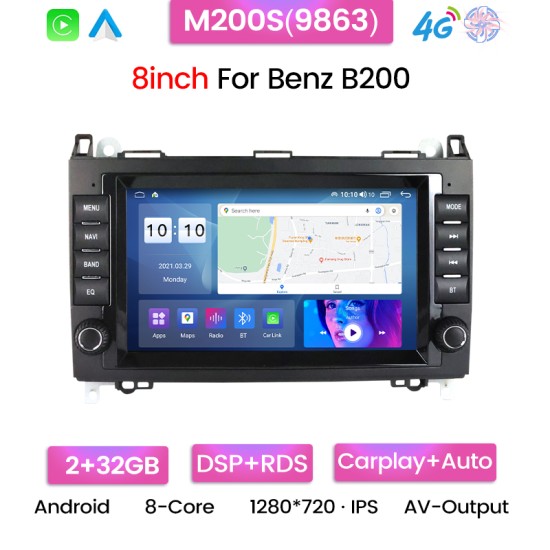 Mercedes Benz B Class B200 Android Head Unit with free wireless Apple Car Play Mercedes Benz B Class B200 Android Head Unit with free wireless Apple Car Play