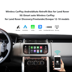 Car Play / Android Auto for Land Rover Discovery, Freelander, Evoque 2012-2018