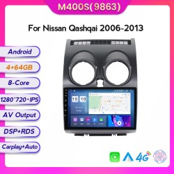 Nissan Qashqai 1 J10 2006-2014 Android Head Unit with free wireless Apple Car Play