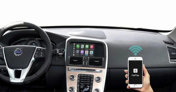 Car Play / Android Auto for Volvo XC60, S60, V60, XC70, V70, V40 2015-2019